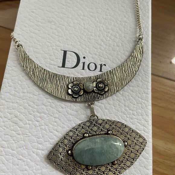 One-of-a-Kind Evil Eye Necklace | Genuine 925 Sterling Silver | Heirloom Piece - Picture 4 of 6